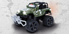 Carrera R/C auto Jeep Wrangler green