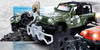 Carrera R/C auto Jeep Wrangler green