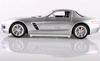 MERCEDES-BENZ SLS AMG, strieborná, 1/14 RC AUTO