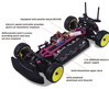 RC auto ON ROAD XEME 1/10, HSP, 4WD