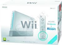 Nintendo Wii White Sports Resort Pak WRIG