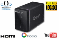 XtreamerPro,Media Player 2xHDD/MKV/LAN/HDMI/eSATA 