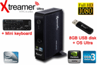 Xtreamer Ultra, HTPC Atom D525/ION2/4GB/6xUSB