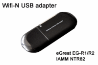 USB Wifi-N adapter pro eGreat EG-R1/R2/R4/R6 IAMM NTR82/IAMM NTD29