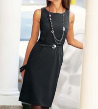 Sheath dress, black