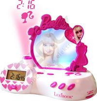 Lexibook - Radiobudík s projektorem Barbie
