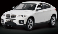 BMW X6 - BÍLÁ, AUTO NA DÁLKOVÉ OVLÁDÁNÍ 1/16