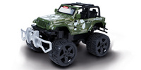 Carrera R/C auto Jeep Wrangler green