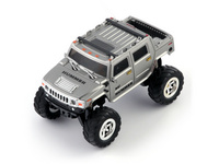 Mini hummer - stříbrný RC model auta