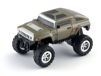 Mini hummer - zelený RC model auta