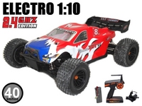 Truggy auto 4x4 (červené)