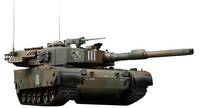 VsTank IR JGSDF Type 90 Green