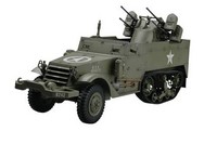 RC bojové vozidlo Torro Half Track M16, imitácia streľby