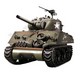 RC tank 1:16 Torro SHERMAN M4A3, střely, zvuk, kouř, kovové pásy