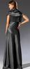 Evening gown with bolero, black