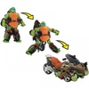 TMNT Želvy Ninja TRANSFORM to vehicle LEONARDO